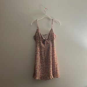 Floral Spaghetti Strap Dress